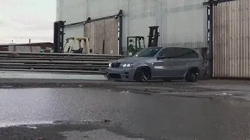BMW X5 vossen & bagged limerockgreymetalic