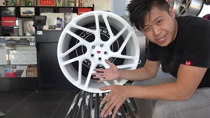 Vossen Forged Wheels - CG-209T Gloss WHITE Unboxing