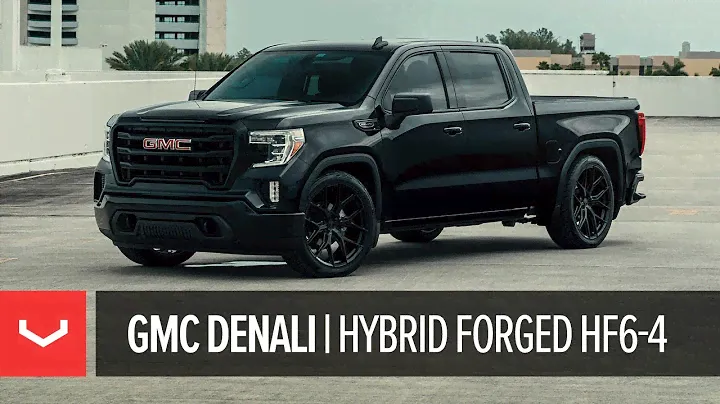 Lowered GMC Denali | Vossen 6-Lug HF6-4 Wheel