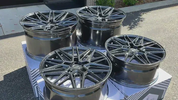 CUSTOM CARBON FLASH FINISH VOSSEN HF-7 FOR YOUR CORVETTE