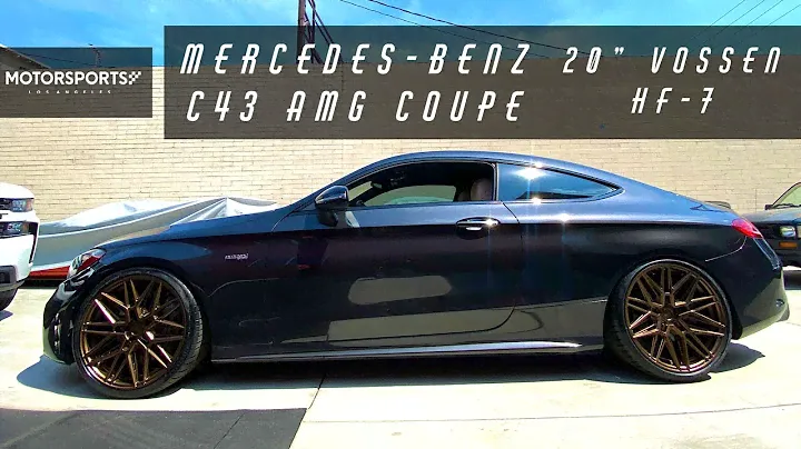 Mercedes-Benz C43 AMG Coupe | Vossen Hybrid Forged HF-7 20" Satin Bronze | Motorsports LA