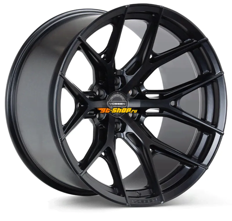 VOSSEN HF64-2G33 Vossen HF6-4 22x12 / 6x139.7 / ET-44 / Ultra Deep Face / 106.1 - Satin Black Wheel
