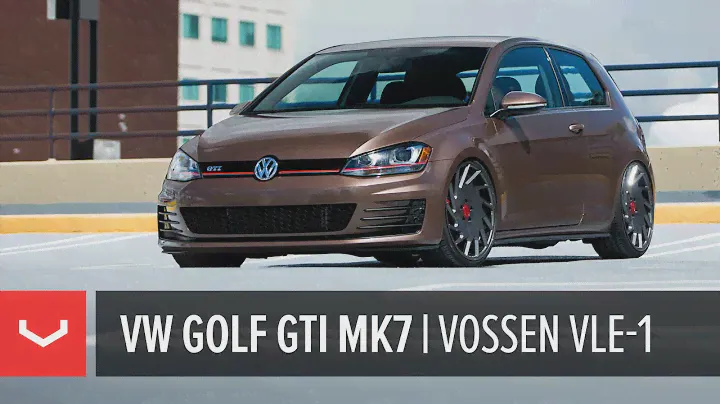VW Mk7 Golf GTI | Toffee Brown | Vossen VLE-1 (4K)