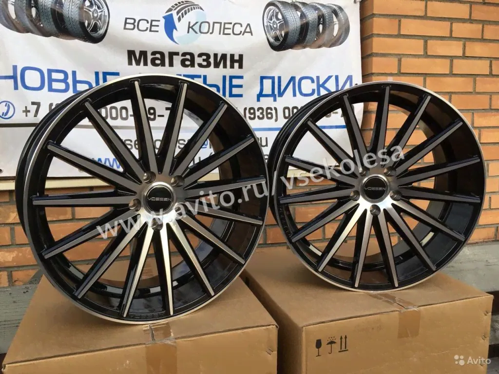 Vossen R20 9J ET40 для Mazda 6 5-114.3 VFS2 в Москве