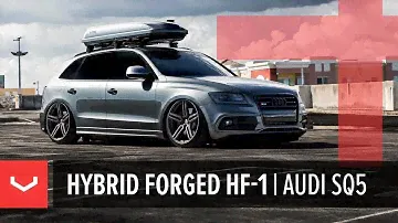 Vossen Hybrid Forged HF-1 Wheel | Audi SQ5 | Tinted Matte Gunmetal