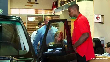 Behind The Scenes - Chris Bosh Range Rover on 22" Vossen VVS-083 Wheels / Rims