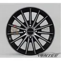 Новые диски Vossen VFS2 Replica R16 4X100 ET40 J7 черный глянец + серебро