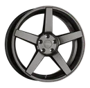 Диск VSN (Replica VOSSEN) CV3 R18 8j 5/108 ET45 D63,3 насыщенный темно-серебристый