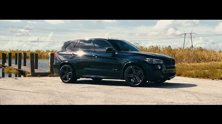 Vossen Hybrid Forged HF-1 Wheel | BMW X5 | Tinted Matte Gunmetal